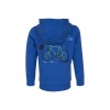 Kobaltblauwe hoodie - Cross blue